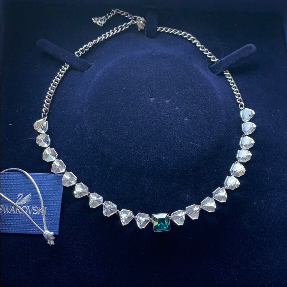 Almost New Swarovski diamond necklace